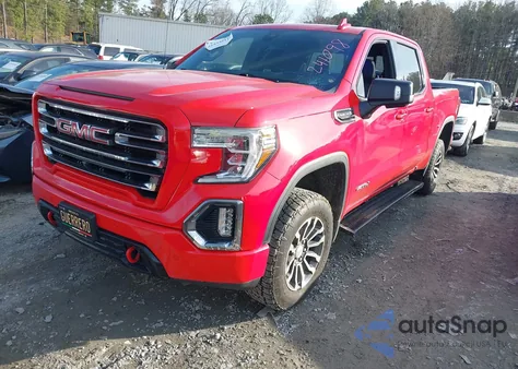 2021 GMC Sierra 1500 4Wd Short Box At4 из США, поврежденный, VIN 3GTP9EED9MG241098